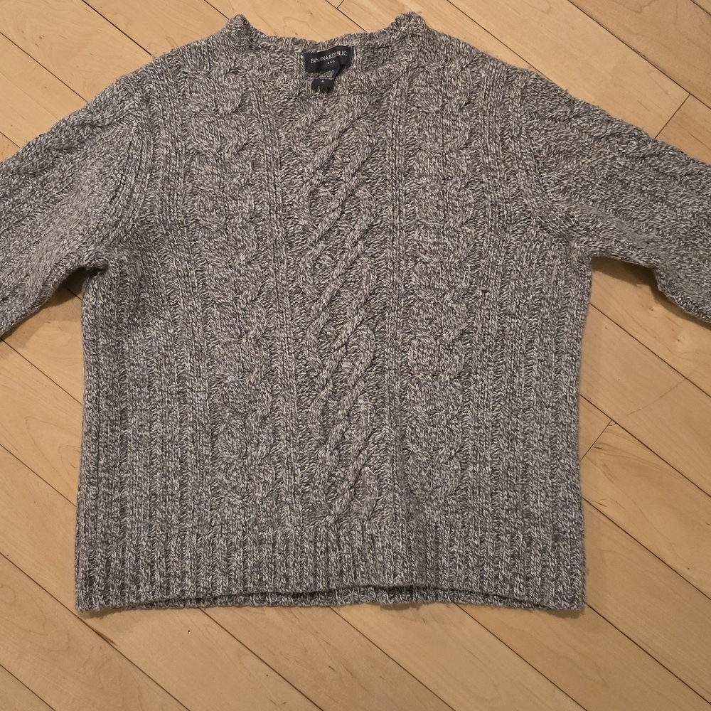 Banana Republic Women's Wool & Rabbit Hair Blend Sweater - M